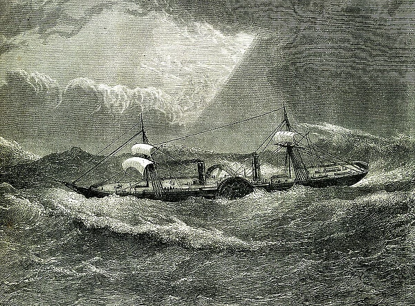 The Cunard Steamer Scotia