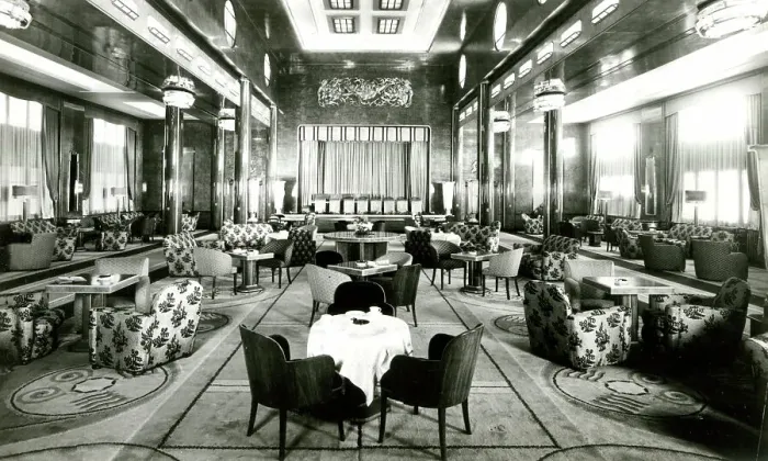 Framed Print : Cunard White Star, RMS Queen Mary, Main Lounge Framed Print : Cunard White Star, RMS Queen Mary, Main Lounge