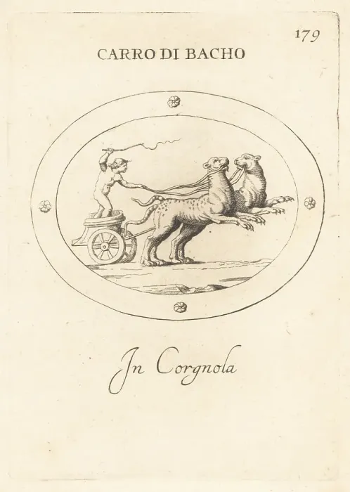 Framed Print : Cupid driving a chariot of Bacchus Framed Print : Cupid driving a chariot of Bacchus