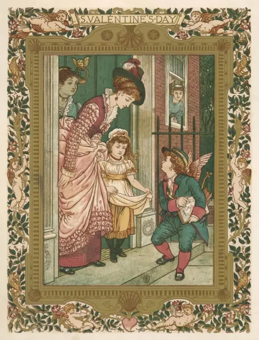 Framed Print : Cupid Makes Delivery Framed Print : Cupid Makes Delivery