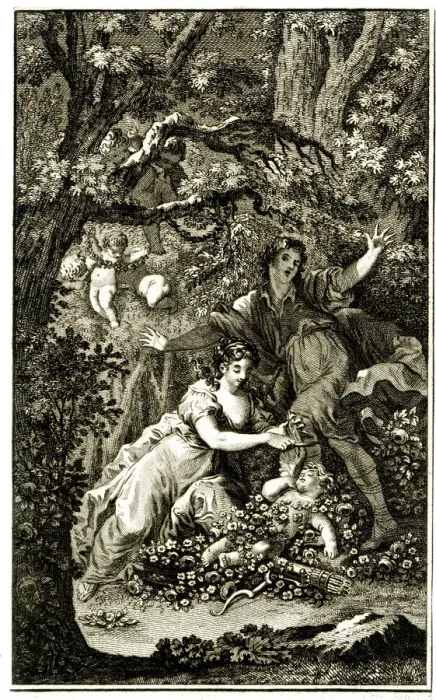 Framed Print : Cupid robbed of his Pinions Framed Print : Cupid robbed of his Pinions