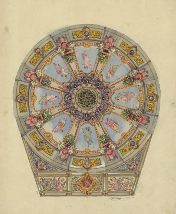 Framed Print : Cupola. Study Framed Print : Cupola. Study
