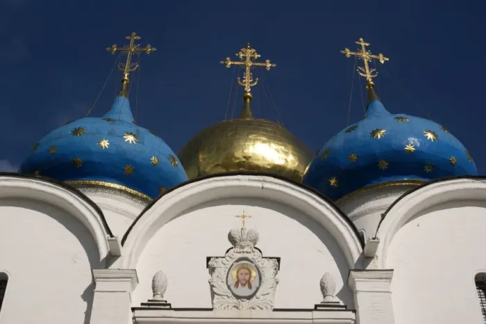 Framed Print : Cupolas of the Ascension Cathedral Framed Print : Cupolas of the Ascension Cathedral