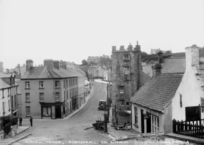 Framed Print : Curfew Tower, Cushendall, Co. Antrim Framed Print : Curfew Tower, Cushendall, Co. Antrim