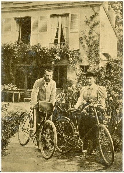Curies on Bikes. MARIE AND PIERRE CURIE The two scientists set out on a