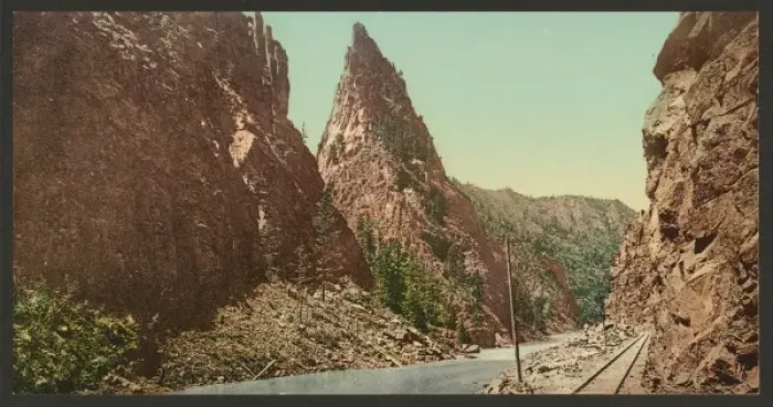 Framed Print : Currecanti Needle, Black Canyon