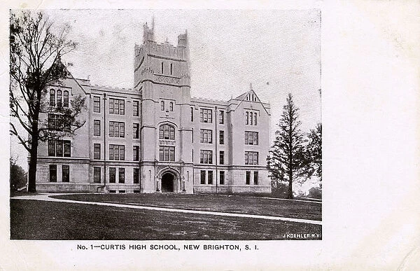 Curtis High School, New Brighton, NY, Staten Island, USA