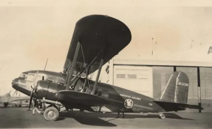 Framed Print : Curtiss Condor American, (side view, on the ground) Framed Print : Curtiss Condor American, (side view, on the ground)