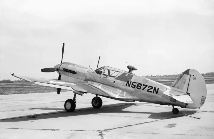 Framed Print : Curtiss P-40 Warhawk