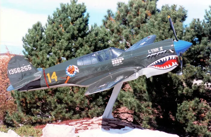 Framed Print : Curtiss P-40E replica 1356255 Framed Print : Curtiss P-40E replica 1356255