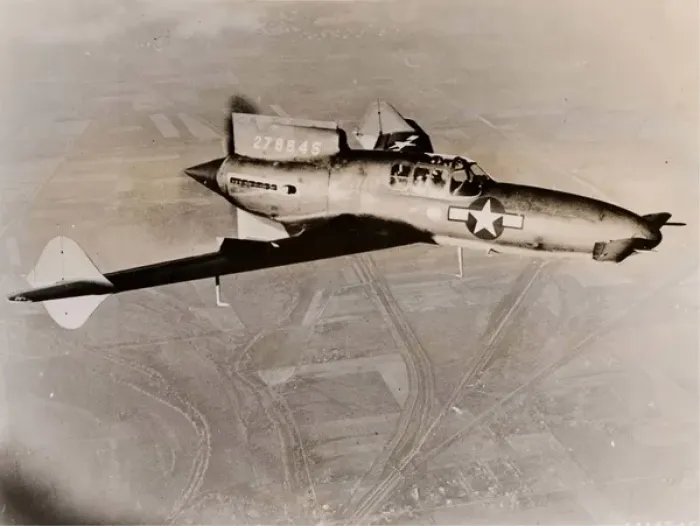 Framed Print : Curtiss Wright XP-55 -an interesting but unproductive Framed Print : Curtiss Wright XP-55 -an interesting but unproductive