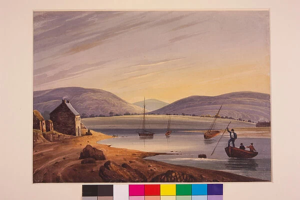 Cushendun (c1828). Nicholl, Andrew 1804 - 1886. Date: 1828