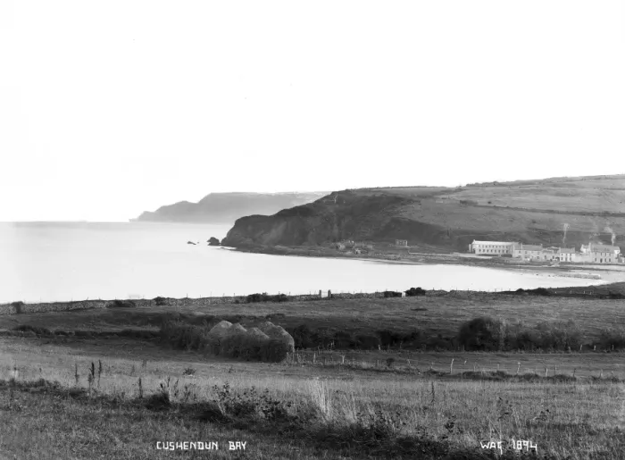 Framed Print : Cushendun Bay Framed Print : Cushendun Bay