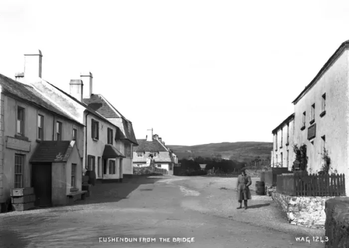 Framed Print : Cushendun from the Bridge Framed Print : Cushendun from the Bridge