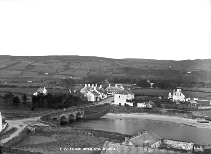 Framed Print : Cushendun River and Bridge Framed Print : Cushendun River and Bridge