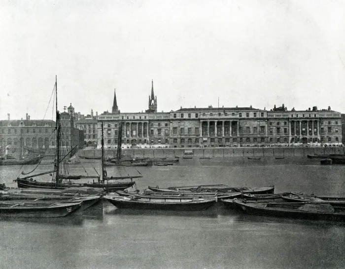 Framed Print : The Custom House, London Framed Print : The Custom House, London