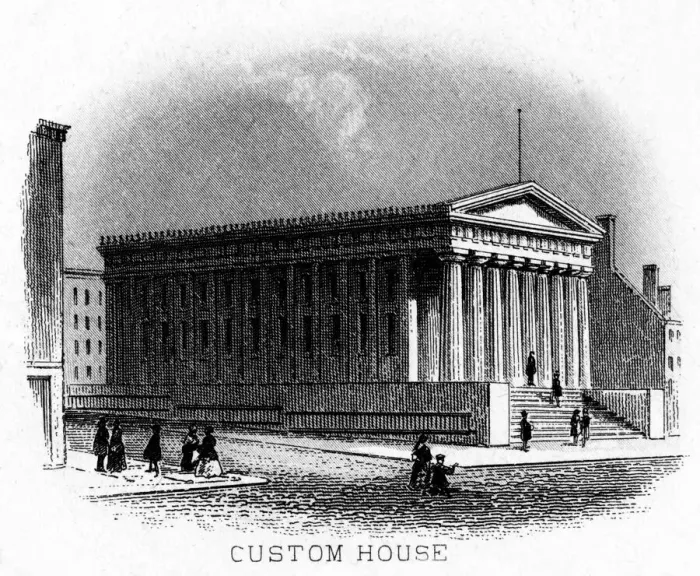 Framed Print : Custom House, New York City, USA Framed Print : Custom House, New York City, USA