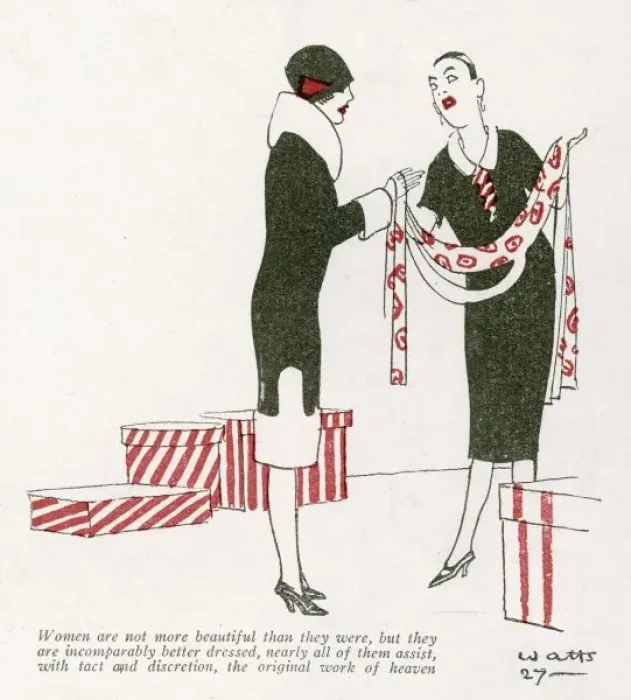 Framed Print : Customer & Salesperson Framed Print : Customer & Salesperson