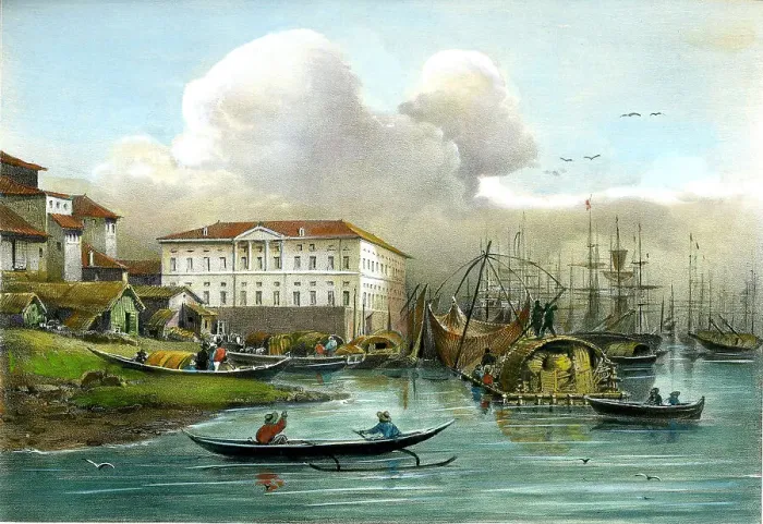 Framed Print : Customs House, Manilla Framed Print : Customs House, Manilla
