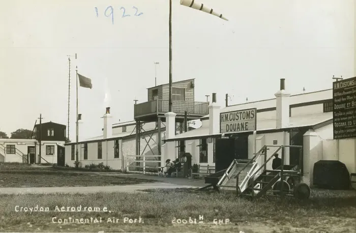 Framed Print : Customs Office, Croydon Aerodrome Continental Airport, Surre Framed Print : Customs Office, Croydon Aerodrome Continental Airport, Surre