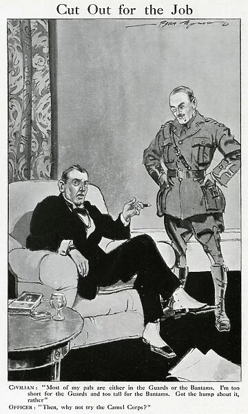 Cut out for the job: WW1 recruitment humour