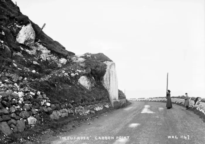 Framed Print : The Cut Rock, Garron Point Framed Print : The Cut Rock, Garron Point