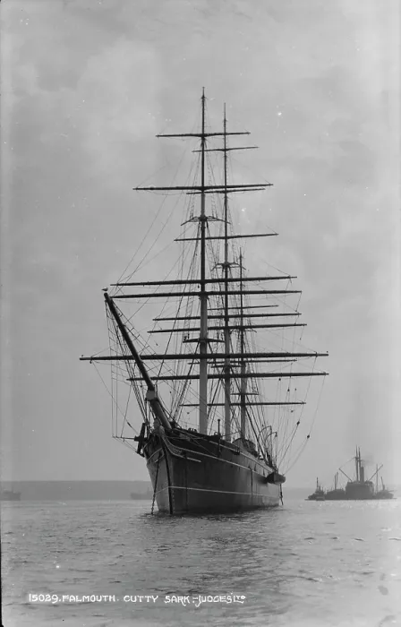 Framed Print : The Cutty Sark in Falmouth Framed Print : The Cutty Sark in Falmouth