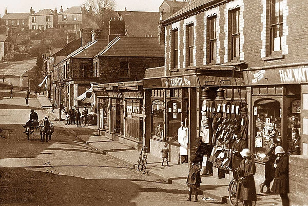 Cwmbran Commercial Street early 1900s
