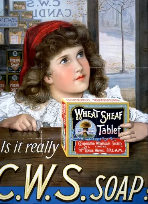 Framed Print : CWS Soap advert Framed Print : CWS Soap advert