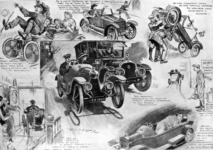 Framed Print : Cycle-cars Framed Print : Cycle-cars