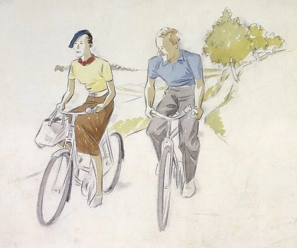 Cycling Couple  /  167