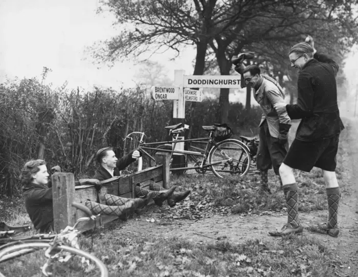 Framed Print : Cycling Hijinx 1930S Framed Print : Cycling Hijinx 1930S