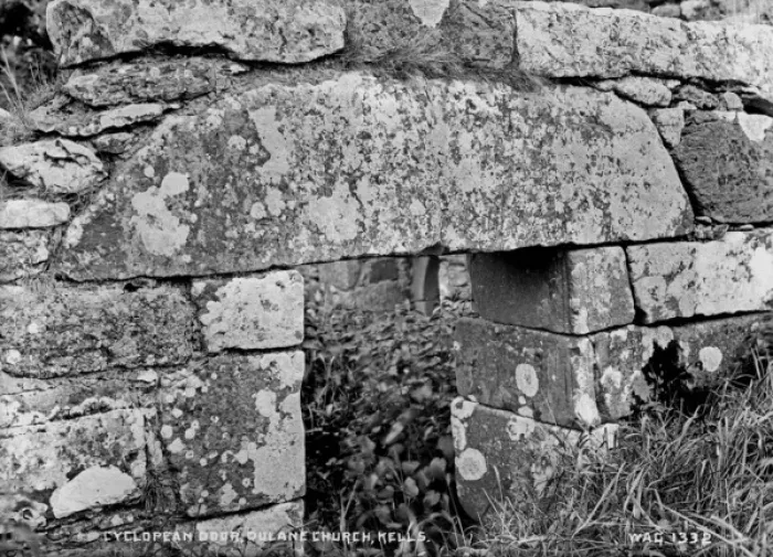 Framed Print : Cyclopean Door, Dulane Church, Kells Framed Print : Cyclopean Door, Dulane Church, Kells