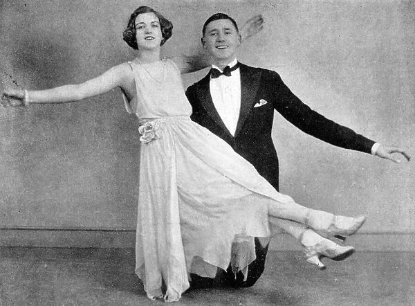 Cynthia and Cyril Horrocks dancing at the Hotel Belgravia