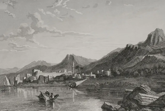 Framed Print : Cyprus. Engraving by Ransonnette Framed Print : Cyprus. Engraving by Ransonnette