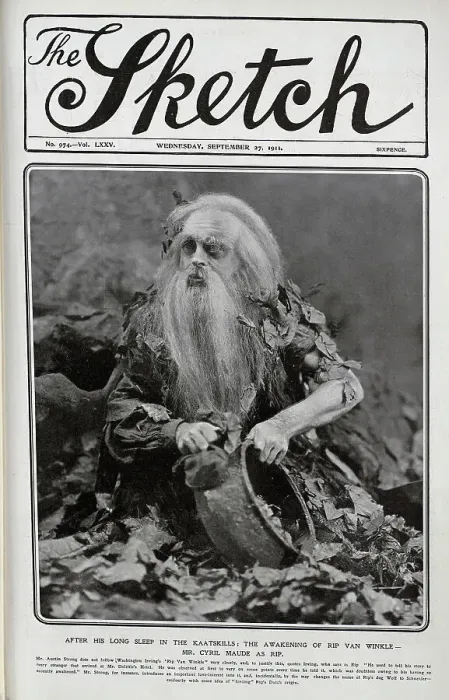 Framed Print : Cyril Maude, actor manager, as Rip van Winkle Framed Print : Cyril Maude, actor manager, as Rip van Winkle