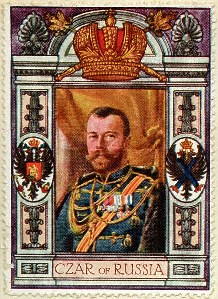 Czar of Russia  /  Stamp