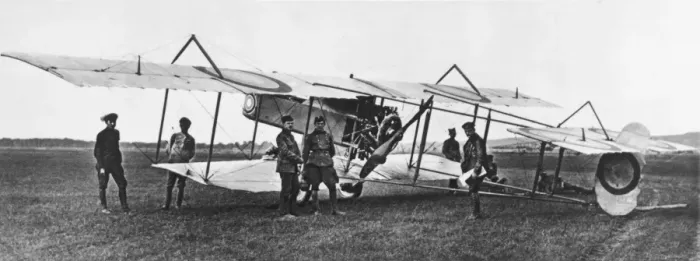 Framed Print : Czech aeroplane 1918 Framed Print : Czech aeroplane 1918
