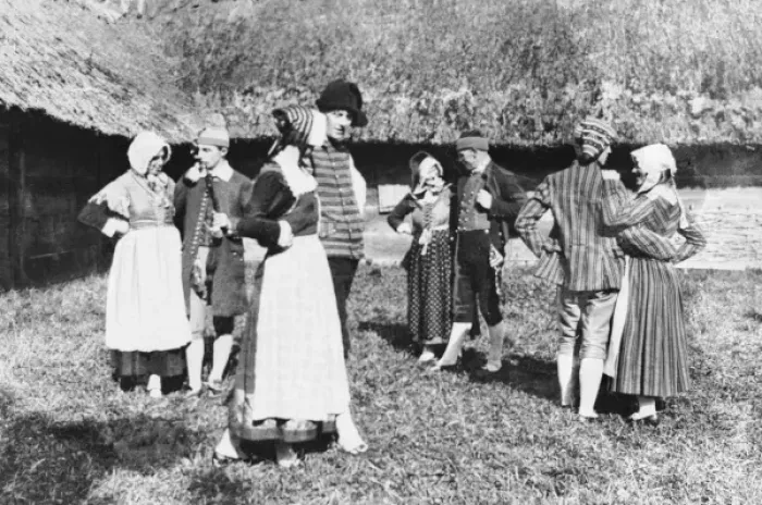 Framed Print : Czech Peasants Dancing Framed Print : Czech Peasants Dancing