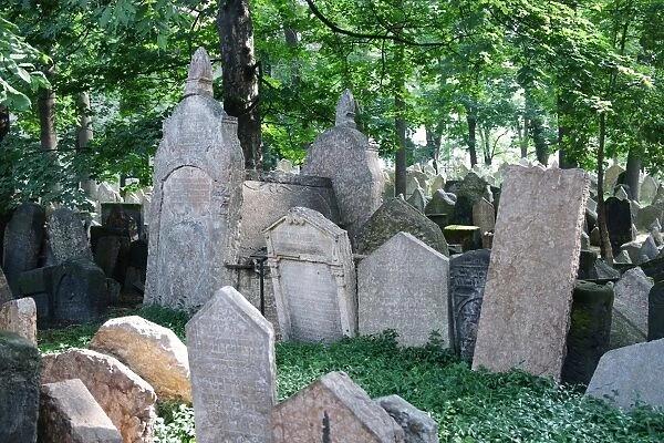 Czech Republic. Prague. Old Jewish Cemetery. Was in use