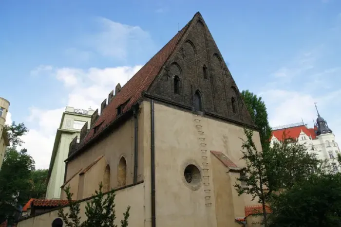 Framed Print : Czech Republic. Prague. Old New Synagogue. Gothic, 13th cent Framed Print : Czech Republic. Prague. Old New Synagogue. Gothic, 13th cent