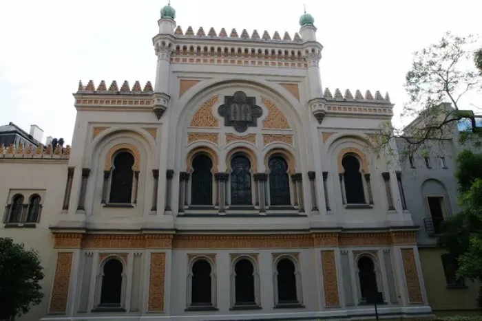 Framed Print : Czech Republic. Prague. Spanish Synagogue. Moorish Revival s Framed Print : Czech Republic. Prague. Spanish Synagogue. Moorish Revival s