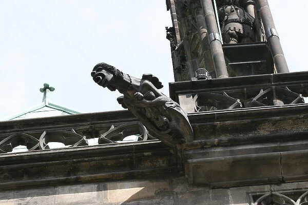 Czech Republic. Prague. St. Vitus Cathedral. Gothic. Detail
