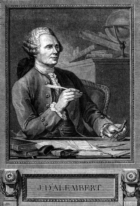 Framed Print : D alembert (Jollain) Framed Print : D alembert (Jollain)