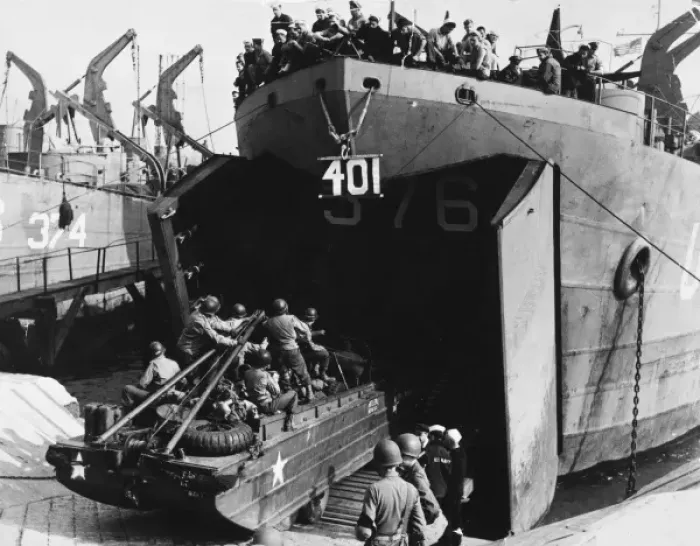 Framed Print : D-Day - Emabarkation for US assault troops Framed Print : D-Day - Emabarkation for US assault troops