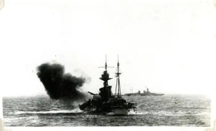 Framed Print : D-Day firing off Normandy, France, WW2 Framed Print : D-Day firing off Normandy, France, WW2