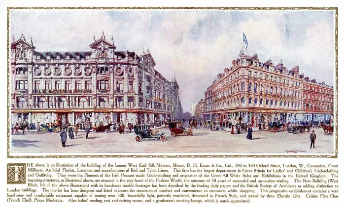 Framed Print : D H Evans, Oxford Street, London Framed Print : D H Evans, Oxford Street, London