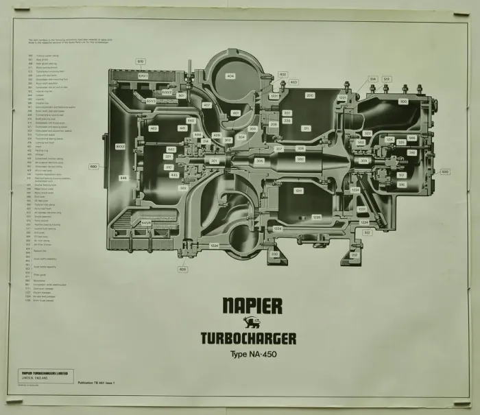 Framed Print : D Napier and Son - Turbocharger Framed Print : D Napier and Son - Turbocharger