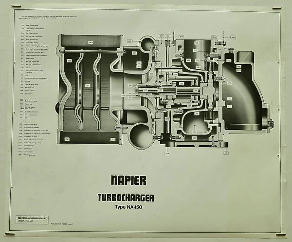 D Napier and Son - Turbocharger