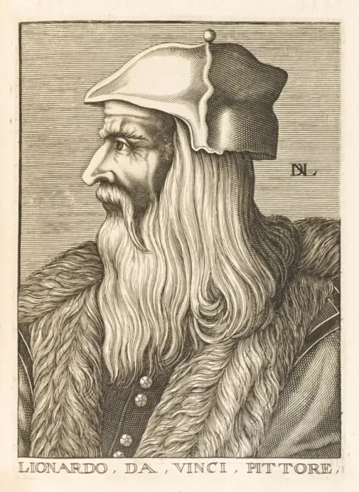 Framed Print : Da Vinci / Larmessin Framed Print : Da Vinci / Larmessin